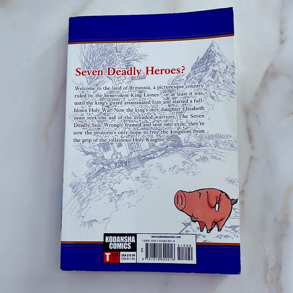 The Seven Deadly Sins manga vol 1 - Picture 2 of 3